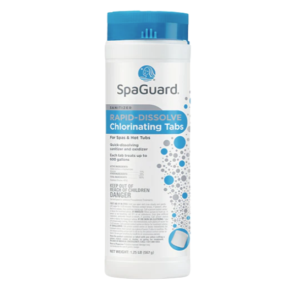 SpaGuard Rapid-Dissolve Chlorinating Tabs (1.25 LBS)