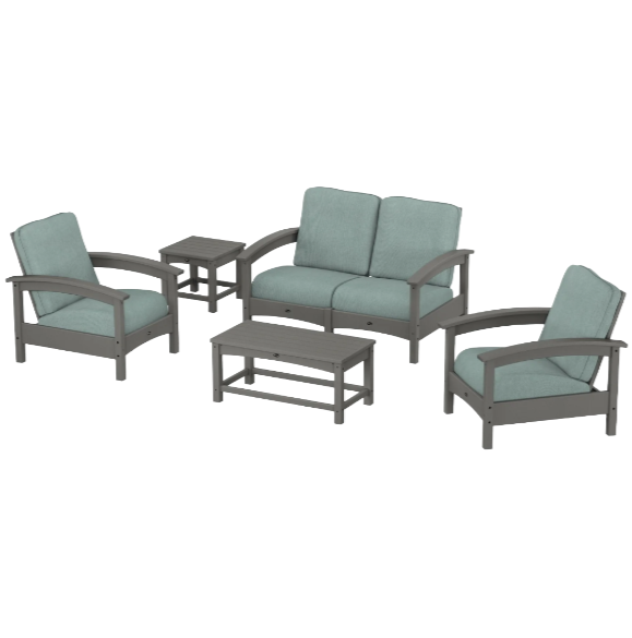 Rockport Club 6-Piece Deep Seating Conversation Set