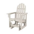 Cape Cod Adirondack Glider Chair (Sand Castle)