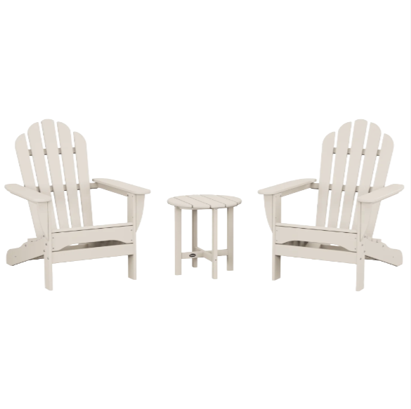 3-Piece Monterey Bay Adirondack Set (Sand Castle)