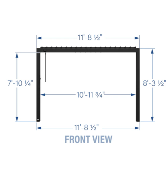 Louvered Pergola