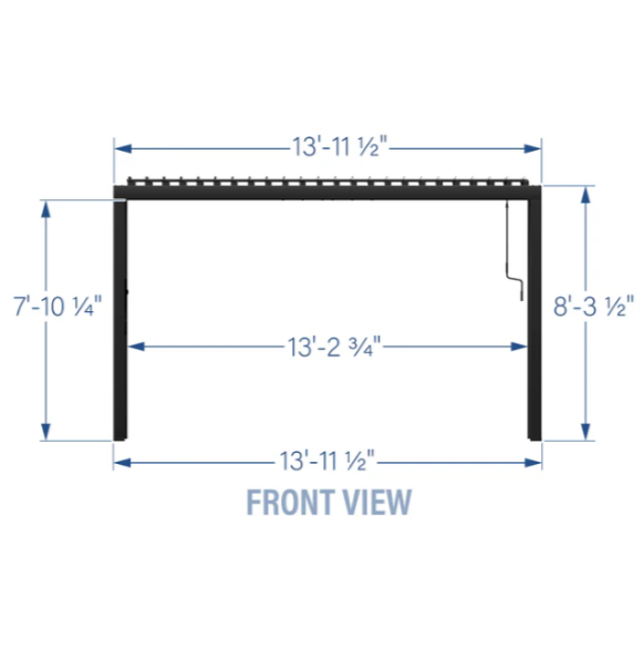 Louvered Pergola