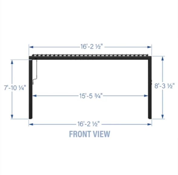 Louvered Pergola